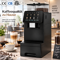 Machine à café portative multifonctionnelle de contrôle d'écran tactile entièrement automatique électrique de ménage