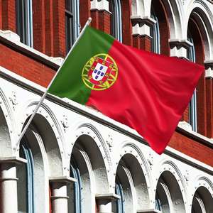 Drapeaux personnalisés de haute qualité 3x5 pour tous les pays, y compris le Portugal, divers matériaux - Prix d'usine, fanions en soie, polyester, plastique - Product Image 3