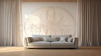 Rideaux en tissu de haute qualité, design silencieux, best-seller, rideaux en tissu de luxe durables, insonorisés et silencieux pour la maison