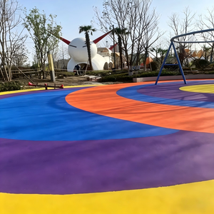 Gránulos de caucho EPDM para construcción a baja temperatura, disponibles para todas las estaciones, antienvejecimiento, elásticos, para proyectos de pistas de juegos infantiles. - Product Image 1