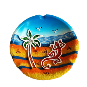 Cendrier de voiture en résine personnalisé Souvenir des Maldives en gros - Product Image 4