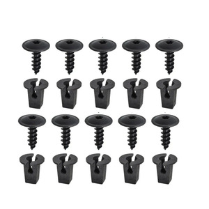 Vis d'aile en métal en acier inoxydable vis autotaraudeuses avec noirci pour sièges de voiture, couvercles de moteur plaques de base clips de fixation - Product Image 3