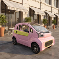 Vehículo Eléctrico Popular y Atractivo para Pasajeros, Autonomía NEDC de 120~300 km, Potencia del Motor de 3500 W, Batería de Litio de 60 V y 200 Ah, Velocidad de 55 km/h
