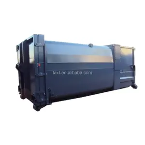 Heavy Duty Steel Outdoor Waste Recycling Garbage Compactor Self-Contained Compactors For Retail Farm Industries