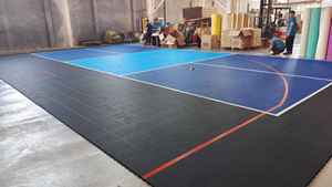 Piso Deportivo Multiusos de PP Entrelazado <span class=keywords><strong>para</strong></span> Cancha de Pickleball al Aire Libre - Product Image 6