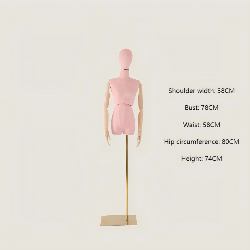 Assiette carrée rose + doré