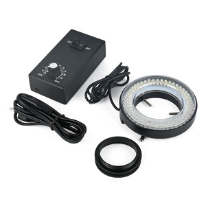 <span class=keywords><strong>LED</strong></span>-144TP Direction-Réglable l44 <span class=keywords><strong>LED</strong></span> <span class=keywords><strong>Microscope</strong></span> <span class=keywords><strong>LED</strong></span> Light Ring avec Intensité Contrôleur pour Stéréo Microscopes illuminateur - Product Image 1