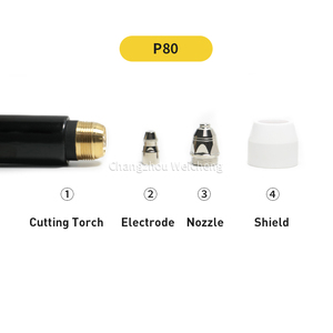 جودة عالية رخيصة P80 البلازما قطع الجسم لشعلة البلازما P80 - Product Image 2