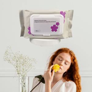 Toallitas de Tejido Suave para Cuidado Diario Sin <span class=keywords><strong>Alcohol</strong></span> OEM ODM Venta al por Mayor Húmedas Biodegradables de Fibra Vegetal Natural a Base de Agua Pura - Product Image 4