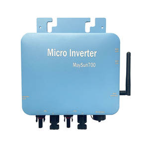 Microinversor Solar Conectado a la Red <span class=keywords><strong>WVC</strong></span>-<span class=keywords><strong>700</strong></span>, Monitoreo Inteligente por Aplicación Wifi, Microinversor Solar de <span class=keywords><strong>700</strong></span> Vatios, Mini Inversor de Onda Sinusoidal Pura - Product Image 2