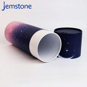 Tube en carton kraft rond personnalisé et écologique pour perles de lessive en poudre, avec trou d'ouverture supérieur - Product Image 2