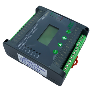 Transmetteur de température SEC3013 6/12 canaux PT100 RTD avec entrée thermocouple de type K et 6 sorties relais et module d'alarme NTC - Product Image 1