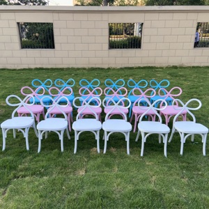 Sillas de Comedor de Plástico para Niños, Diseño Moderno, Coloridas, Apilables, Duraderas, para Actividades al Aire Libre - Product Image 2