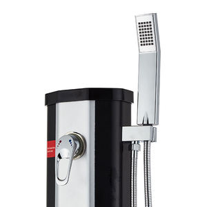 Colonne de <span class=keywords><strong>douche</strong></span> <span class=keywords><strong>solaire</strong></span> en acier inoxydable 20L pour jardin extérieur, support étanche à la pluie pour piscine et patio - Product Image 4