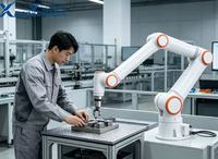 Robot Colaborativo FAIRINO FR5 de 6 Ejes, Carga Útil de 5 kg, Alcance de 922 mm, Cobot de Alta Precisión para Ensamblaje, Soldadura, Recogida y Colocación