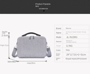 Đối với djl Mavic <span class=keywords><strong>2</strong></span> Pro/Zoom EVA vật liệu lưu trữ hộp Vai Crossbody Túi xách vai túi lật du lịch trường hợp - Product Image 6