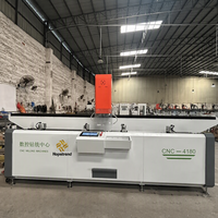 Máquina para Fabricar Ventanas y Puertas, Fresadora CNC de Perfiles de Aluminio PVC/UPVC de 3/4/5 Ejes con Motor