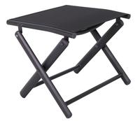 Tabouret pliant pouf en métal facile à transporter pour le jardin de loisirs