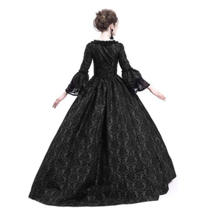 <span class=keywords><strong>2022</strong></span> vestido de baile victoriano <span class=keywords><strong>Medieval</strong></span> Vintage para mujer disfraz de princesa renacentista para juerga navideña - Product Image 6