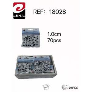 OJOS MANUALIDANDES Handmade 1cm Plastic <b>Eyes</b> Premium Craft Supplies - Product Image 1