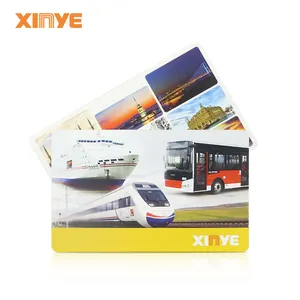 Biglietti/carte di carta personalizzati RFID HF monouso di identificazione rapida I-CODE SLI X2 N-TAG biglietto NFC per il trasporto o gli eventi