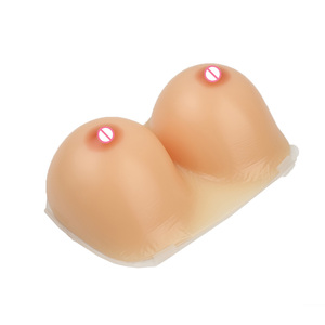 Prótesis <span class=keywords><strong>mamarias</strong></span> en forma de lágrima OEM/ODM para mujeres con mastectomía, silicona en gel, senos falsos, para transgénero y cosplayers. - Product Image 3
