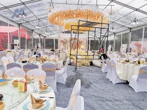 Grandes Tentes Transparents en Aluminium pour Mariages et Événements, Capacité 300 Personnes - Product Image 4
