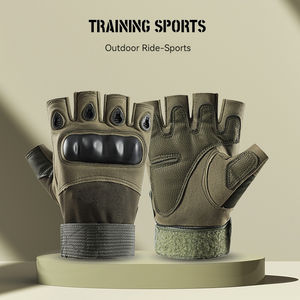 Guantes tácticos de microfibra resistentes de alta calidad pantalla táctil nudillo duro ciclismo pesca al aire libre entrenamiento de motocicleta duradero - Product Image 5