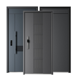 Puertas de Entrada de Seguridad al por Mayor, <span class=keywords><strong>Puerta</strong></span> Metálica de Acero para Entrada Principal, <span class=keywords><strong>Puerta</strong></span> de Acero para <span class=keywords><strong>Villa</strong></span> - Product Image 1