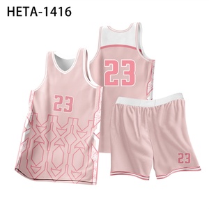 Uniformes de Baloncesto Personalizados de Alta Calidad, Sublimación, Jersey de Baloncesto Personalizado, Ropa Deportiva de Secado Rápido, Conjuntos de Ropa de Baloncesto - Product Image 5