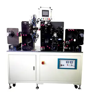 Automatic Welding Electrode Making Plant Machine Including Welding Battery Tabs And Adhesive Sticking