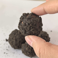 Boules de chocolat fondantes enrobées de miettes de biscuits croustillantes, emballées individuellement, vente en gros directe d'usine, friandises chocolatées, collation