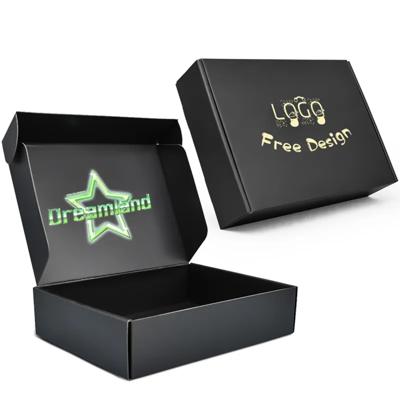 Оптовая продажа на заказ напечатанные уникальные гофрированные коробки доставки с индивидуальным логотипом картонная почтовая коробка