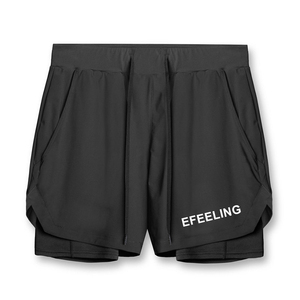 Mùa Hè Chất Lượng Cao Thiết Kế Thời Trang Quần Short Đàn Hồi Dây Thắt Lưng Bóng Rổ Chạy Quần Short Người Đàn Ông - Product Image 3