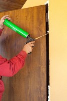 Colle de liaison pour briques en béton polyuréthane, adhésif en mousse PU, liaison forte, durcissement rapide, ignifuge, pratique, maintien au chaud