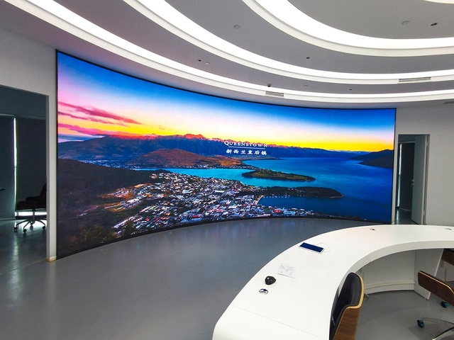7680HZ High Refresh Indoor Soft Led Module P4mm Complete Set Flexible Led Display Panel for Office Indoor