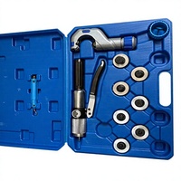 Herramienta Expansora de Tubos Hidráulica CT-300A (con 7 Cabezales de Expansión) / Sistema Imperial / Equipada con Cortador CT-650 / Nueva Caja de Plástico