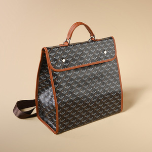 Unisex Chất Lượng Cao Có Thể Gập Lại Ba Lô Công Suất Lớn Thư Giản Dị In Logo Dây Kéo Đóng Cửa Polyester Lót Thiết Kế Thời Trang - Product Image 2