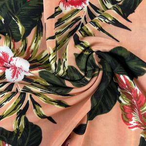 FDY-jersey de poliéster 95%, 5% licra, tejido de jersey impreso, mango suave puro para ropa, suministro de fábrica - Product Image 3