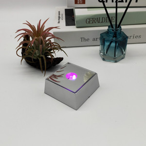 Đế Đèn <span class=keywords><strong>LED</strong></span> Cho Kính Pha Lê 3D Nghệ Thuật Tấm Trưng Bày Vuông Có Đèn Nhiều Màu - Product Image 3