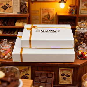 Boîte cadeau personnalisée en carton rigide imprimé pour desserts, chocolats et confiseries de la Saint-<span class=keywords><strong>Valentin</strong></span> avec séparateur - Product Image 6