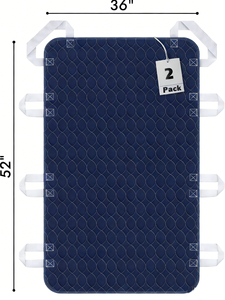 Couche-culotte pour adulte 100% imperméable, lavable et réutilisable, avec poignées, protection 3D anti-fuite, unie, pour tissus tissés - Product Image 2