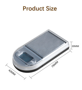 Báscula de Bolsillo Miniatura con Forma de Encendedor para Joyería, <span class=keywords><strong>DHJ</strong></span>, 100g 200g 0.01g - Product Image 6