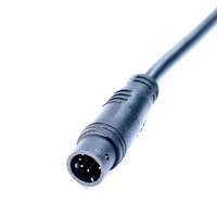 Connecteur de câble étanche IP65 mâle/femelle en cuivre pour vélo électrique, M10, 8-10 fils, 60V 3A
