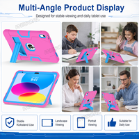 Étui antichoc pour iPad A16 11e génération 2025 iPad 10e génération 10,9 2022 avec support pliable Protection robuste Design fin OEM ODM