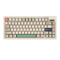 Nuevo Producto Epomaker RT82 Teclado Mecánico Desmontable con Pines Pogo, Mini TV, Estructura de Junta, Conectividad Trimodal, Diseño 75%
