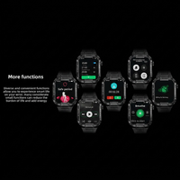 VVS Smartwatch Outdoor IP68 Impermeabile Unisex 1.85 Pollici TFT Grande Schermo Frequenza Cardiaca Fitness Chiamata Bluetooth OE