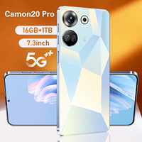 Camon 20 Pro 16+1TB, Pantalla HD de 108MP y 7.3 Pulgadas, Batería de 8000mAh, 5G, Doble SIM, LTE, Huella Dactilar en Español
