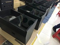 Haut-parleur professionnel TB S-215A 15 pouces trois voies pour extérieur, système de sonorisation haut de gamme 1200W pour scène