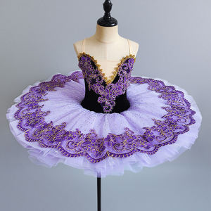 Mới nhất Váy Tutu Ballet Ballet cho trẻ em Hồ Thiên Nga Trang Phục Trẻ Em Múa Bụng Trang Phục Biểu Diễn Sân Khấu Đầm - Product Image 6